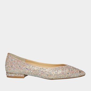 Betsey Johnson Gemstone Flats